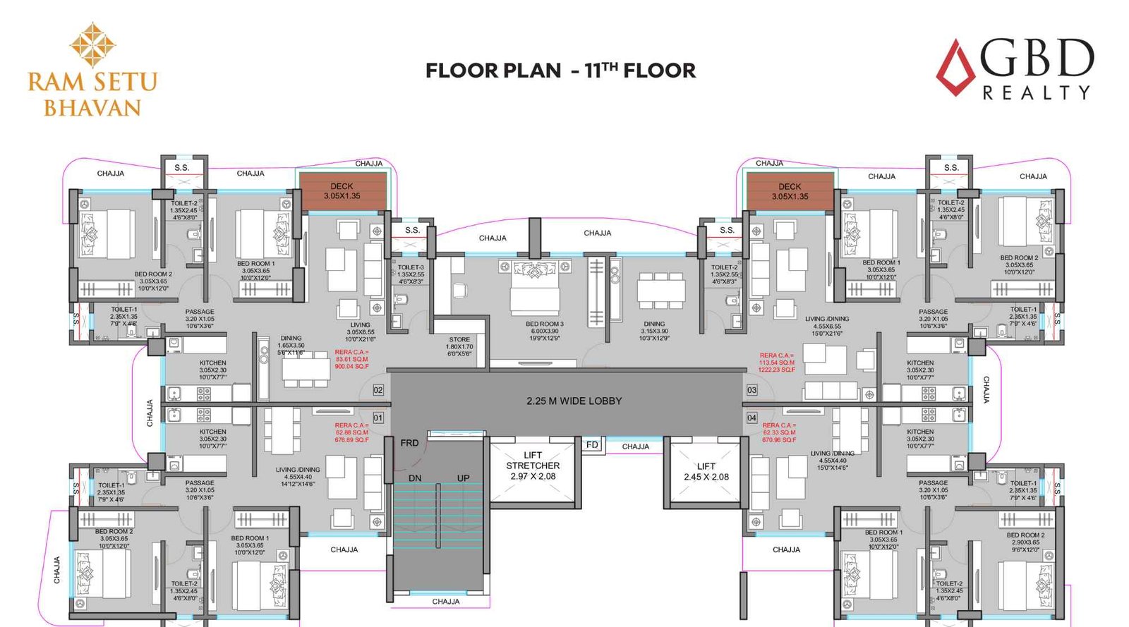 GBD-Ram-Setu-Bhavan-floor-plan-11THFLOOR