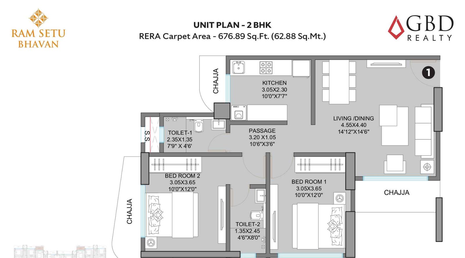 GBD-Ram-Setu-Bhavan-floor-plan-2bhk-677-sqft