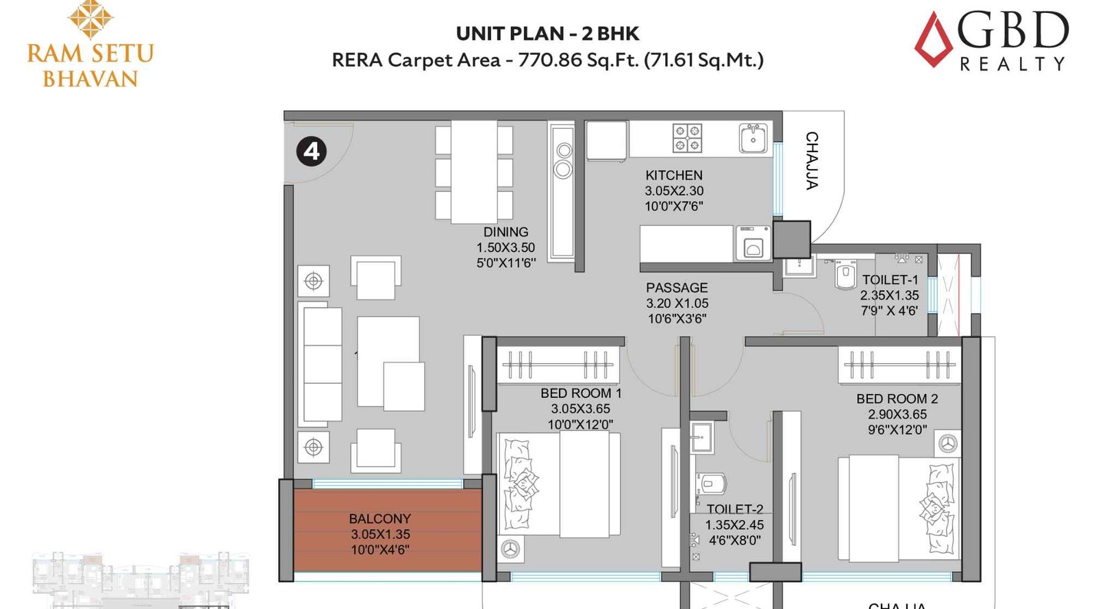 GBD-Ram-Setu-Bhavan-floor-plan-2bhk-770-sqft